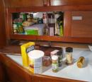 Provisioning: for boat - just a few things from Eileen